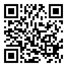 QRコードで郵便番号と住所を表示しています。