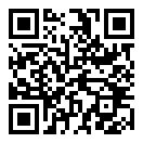 QRコードで郵便番号と住所を表示しています。