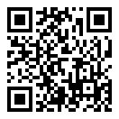 QRコードで郵便番号と住所を表示しています。