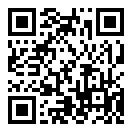 QRコードで郵便番号と住所を表示しています。