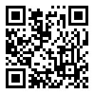 QRコードで郵便番号と住所を表示しています。