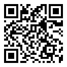 QRコードで郵便番号と住所を表示しています。