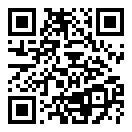 QRコードで郵便番号と住所を表示しています。