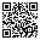 QRコードで郵便番号と住所を表示しています。