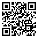 QRコードで郵便番号と住所を表示しています。