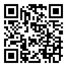 QRコードで郵便番号と住所を表示しています。