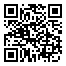 QRコードで郵便番号と住所を表示しています。