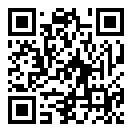 QRコードで郵便番号と住所を表示しています。