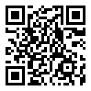 QRコードで郵便番号と住所を表示しています。