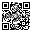 QRコードで郵便番号と住所を表示しています。