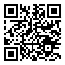 QRコードで郵便番号と住所を表示しています。