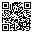 QRコードで郵便番号と住所を表示しています。