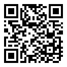 QRコードで郵便番号と住所を表示しています。