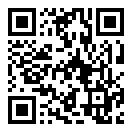 QRコードで郵便番号と住所を表示しています。
