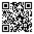 QRコードで郵便番号と住所を表示しています。