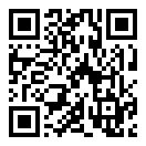 QRコードで郵便番号と住所を表示しています。