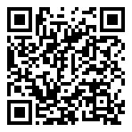 QRコードで郵便番号と住所を表示しています。