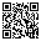 QRコードで郵便番号と住所を表示しています。