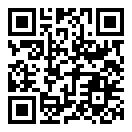 QRコードで郵便番号と住所を表示しています。