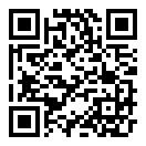 QRコードで郵便番号と住所を表示しています。