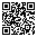 QRコードで郵便番号と住所を表示しています。