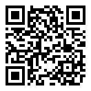 QRコードで郵便番号と住所を表示しています。