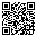 QRコードで郵便番号と住所を表示しています。