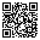 QRコードで郵便番号と住所を表示しています。