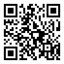 QRコードで郵便番号と住所を表示しています。