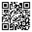 QRコードで郵便番号と住所を表示しています。