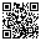 QRコードで郵便番号と住所を表示しています。