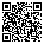 QRコードで郵便番号と住所を表示しています。