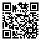 QRコードで郵便番号と住所を表示しています。