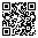 QRコードで郵便番号と住所を表示しています。