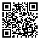 QRコードで郵便番号と住所を表示しています。