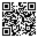 QRコードで郵便番号と住所を表示しています。
