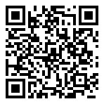 QRコードで郵便番号と住所を表示しています。