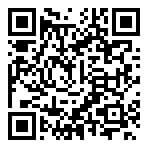QRコードで郵便番号と住所を表示しています。