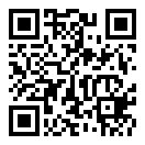 QRコードで郵便番号と住所を表示しています。