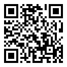 QRコードで郵便番号と住所を表示しています。