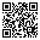 QRコードで郵便番号と住所を表示しています。
