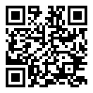 QRコードで郵便番号と住所を表示しています。