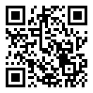 QRコードで郵便番号と住所を表示しています。