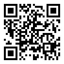 QRコードで郵便番号と住所を表示しています。