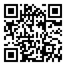 QRコードで郵便番号と住所を表示しています。