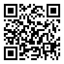 QRコードで郵便番号と住所を表示しています。