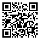 QRコードで郵便番号と住所を表示しています。