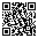 QRコードで郵便番号と住所を表示しています。