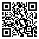 QRコードで郵便番号と住所を表示しています。