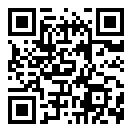 QRコードで郵便番号と住所を表示しています。